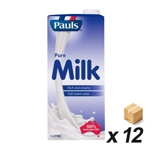 폴스 퓨어밀크 멸균우유 1L 12개 (BOX)