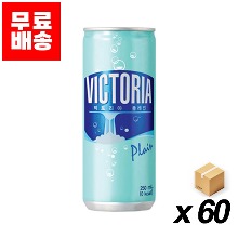 웅진 빅토리아 플레인 탄산수 250ml 60개 (2BOX)