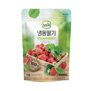 [냉동] 뉴뜨레 냉동 딸기(무가당 이집트산) 1kg