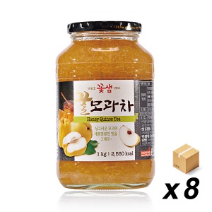 꽃샘 꿀모과차 1Kg 8개 (BOX)